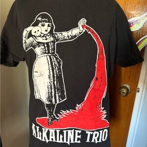 Alkaline Trio Boot Unisex Medium on heavyweight Gildan Tee